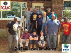 DCTAC - TNAA Day of Service with Habitat for Humanity